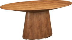 Otago Oval Dining Table Walnut