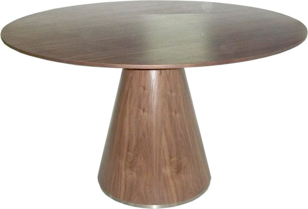 Otago Dining Table Round Walnut