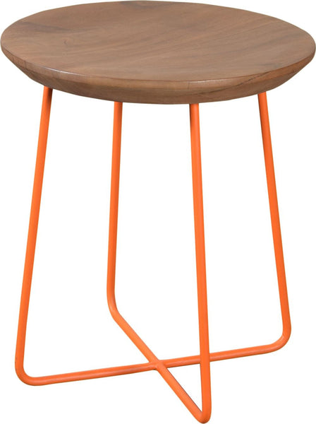 Rainbox Stool Orange LEGS-M2