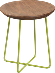 Rainbox Stool Green LEGS-M2