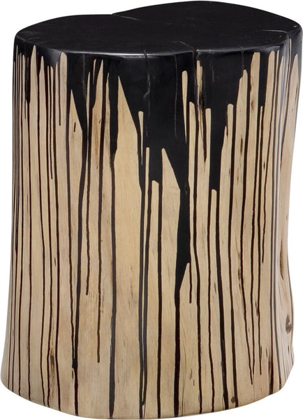 Stump Stool Black