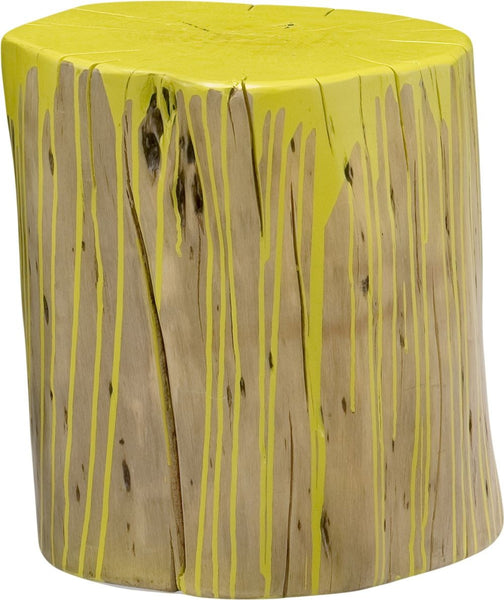 Stump Stool Lime Yellow