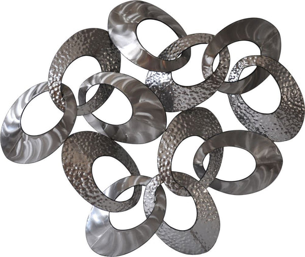 Looped Metal Wall Decor