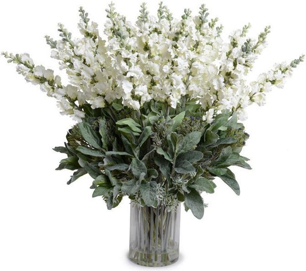 Snapdragons, Lamb's Ear, Protea, Euphorbia