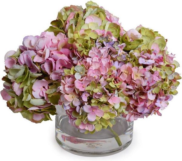 Pink & Green Hydrangea Arrangement