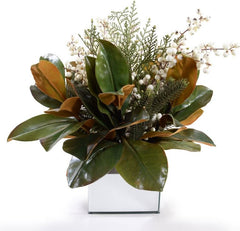 Magnolia, Cedar, Tallow Berry Arrangement