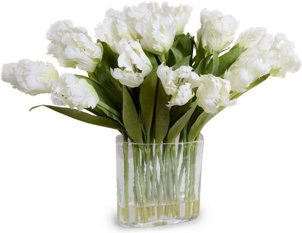 White Tulips Arrangement