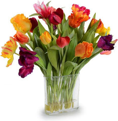 Assorted Tulips Arrangement