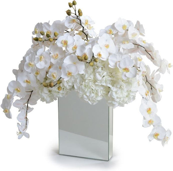 Phalaenopsis Orchid, Hydrangea Arrangement