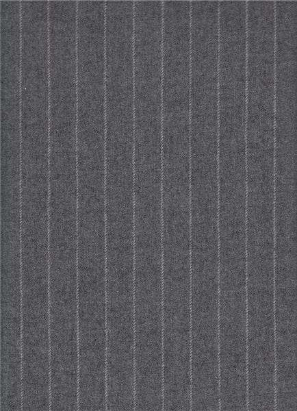 Ralph Lauren Wallpaper LWP66230W Windsor Chalk Stripe Falcon Grey