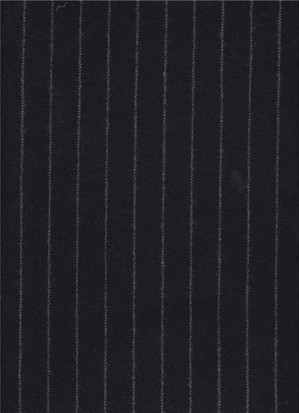 Ralph Lauren Wallpaper LWP66231W Windsor Chalk Stripe Black