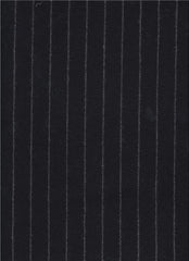 Ralph Lauren Wallpaper LWP66231W Windsor Chalk Stripe Black