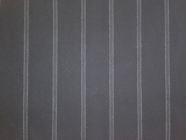 Ralph Lauren Wallpaper LWP66232W Regent Stripe Grey Flannel