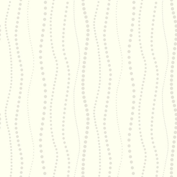 York AB1898 Black & White Dotty Stripe Wallpaper