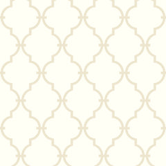 York AB2042 Black & White Modern Trellis Wallpaper