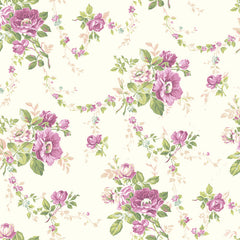 York AK7403 Ashford House Blooms Victorian Garden Wallpaper