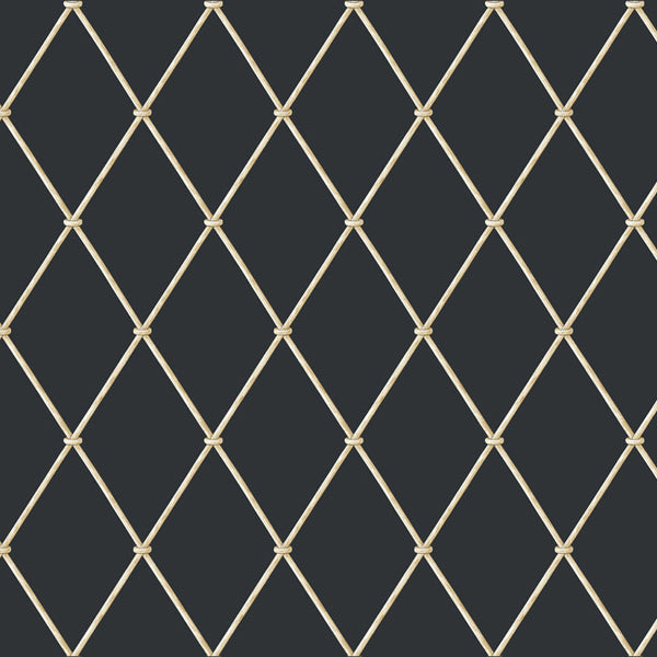 York AK7528 Ashford House Blooms Bamboo Harlequin Wallpaper