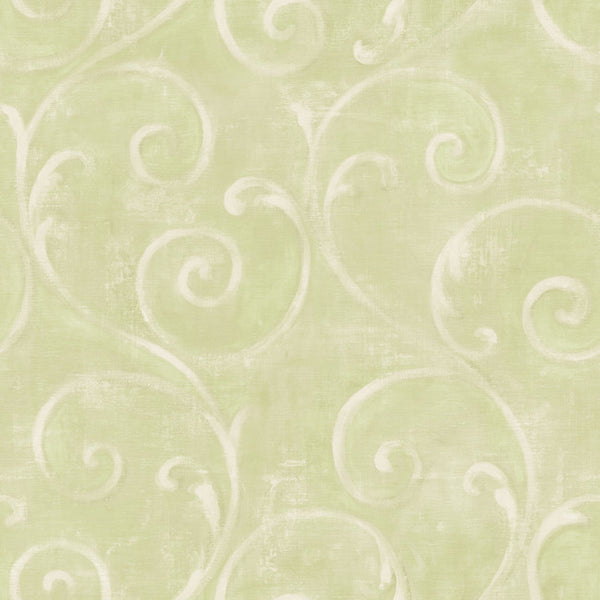 York AM8684 American Classics Textured Scroll Wallpaper