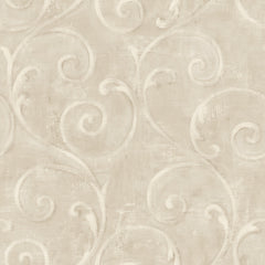 York AM8686 American Classics Textured Scroll Wallpaper