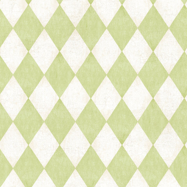 York AM8693 American Classics Old World Harlequin Wallpaper
