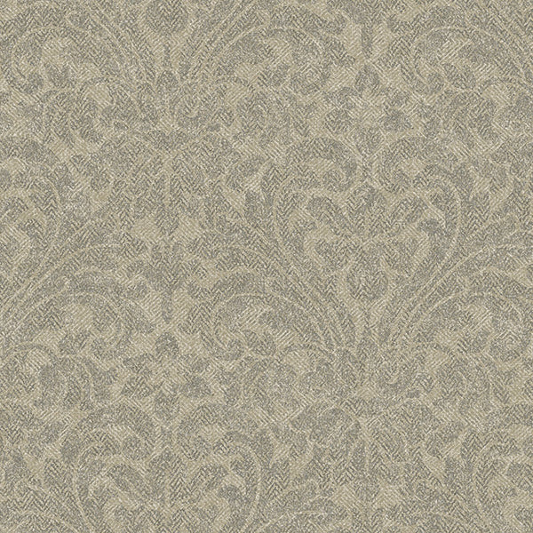 York AM8710 American Classics Herringbone Damask Wallpaper