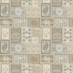 York AM8725 American Classics Eclectic Patchwork Wallpaper