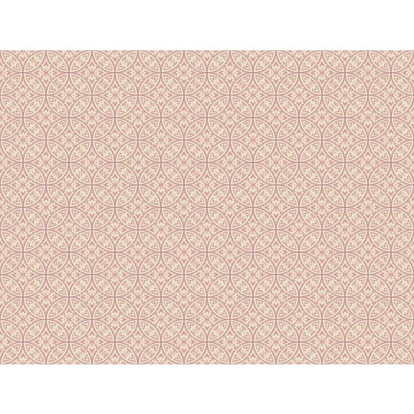 York AP7438 Pink & Purple Book Lacey Circle Geo Wallpaper