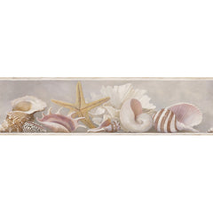 York Wallpaper AZ5203BD Border Portfolio II Shell Border
