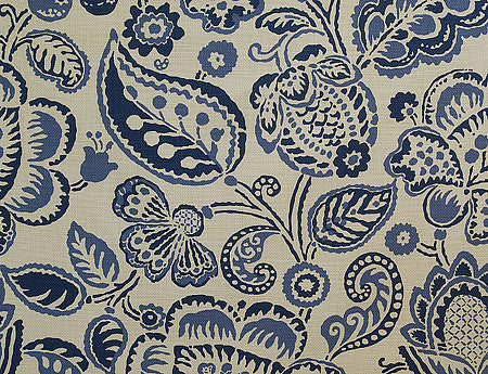 Pindler Fabric BAT014-BL06 Batik Azure