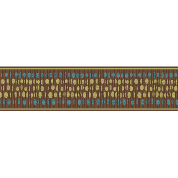 York Wallpaper BG1688BD Border Portfolio II Modern Dotted Twig Border