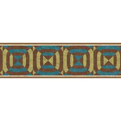 York Wallpaper BG1696BD Border Portfolio II Contempo Bull's Eye Border