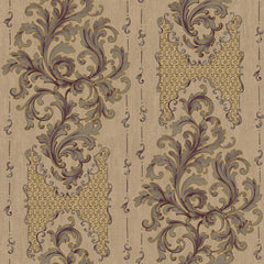 York BQ3832 Saint Augustine Embroidered Damask Wallpaper