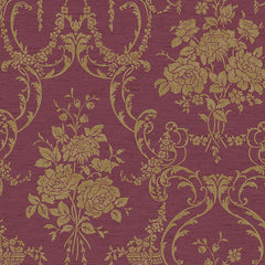 York BQ3858 Saint Augustine Neoclassical Rose Damask Wallpaper