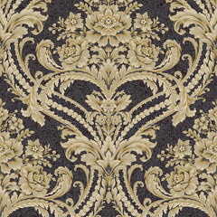 York BQ3890 Saint Augustine Baroque Floral Damask Wallpaper