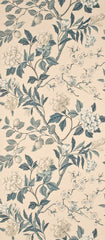 G P & J Baker Wallpaper BW45000.4 Emperors Garden Blue/Cream