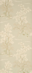 G P & J Baker Wallpaper BW45001.6 Oriental Tree Pale Aqua