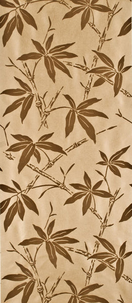 G P & J Baker Wallpaper BW45006.4 Bamboo Flock Bronze/Pewter
