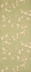 G P & J Baker Wallpaper BW45008.5 Blossom Green/Cream