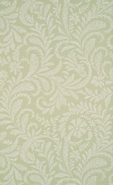 G P & J Baker Wallpaper BW45018.5 Willow Fern Leaf/Ivory