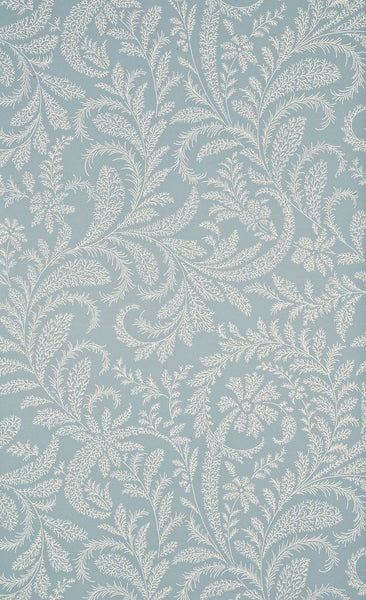 G P & J Baker Wallpaper BW45018.6 Willow Fern Delft/Ivory
