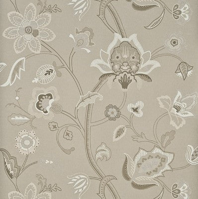 G P & J Baker Wallpaper BW45030.3 Holcott Linen/Ivory