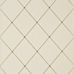 G P & J Baker Wallpaper BW45032.1 Trellis Linen/Ivory