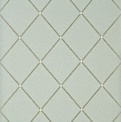 G P & J Baker Wallpaper BW45032.5 Trellis Aqua