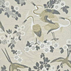 G P & J Baker Wallpaper BW45034.1 Herons Linen/Ivory