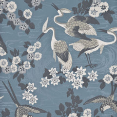 G P & J Baker Wallpaper BW45034.3 Herons Marine