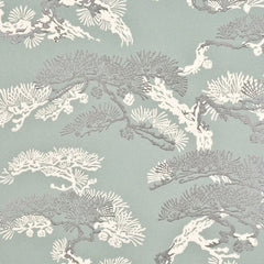 G P & J Baker Wallpaper BW45035.2 Eastern Pine Aqua