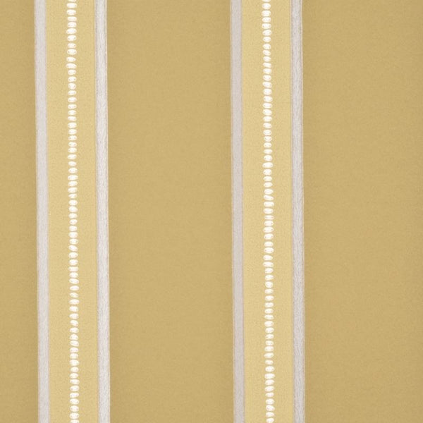 G P & J Baker Wallpaper BW45036.5 Crayford Stripe Strong Yellow