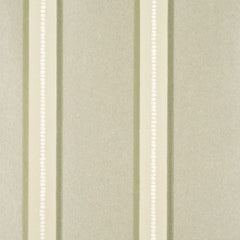 G P & J Baker Wallpaper BW45036.9 Crayford Stripe Silver/Linen