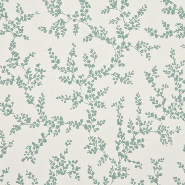 G P & J Baker Wallpaper BW45037.7 Shadow Fern Aqua/Ivory