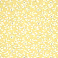 G P & J Baker Wallpaper BW45046.6 Flowerdene Yellow/Ivory